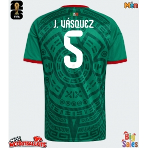 Mexico Johan Vasquez #5 Replica Home Stadium Shirt World Cup 2026 Short Sleeve